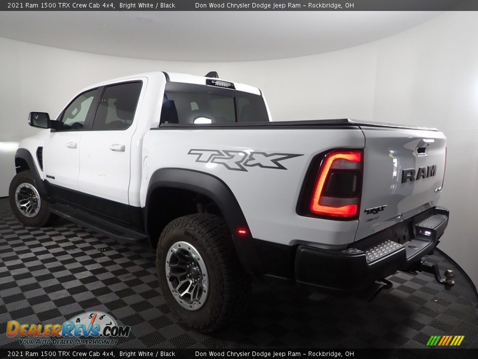 2021 Ram 1500 TRX Crew Cab 4x4 Bright White / Black Photo #12