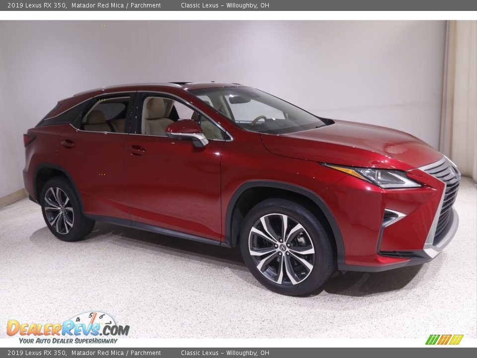 Matador Red Mica 2019 Lexus RX 350 Photo #1