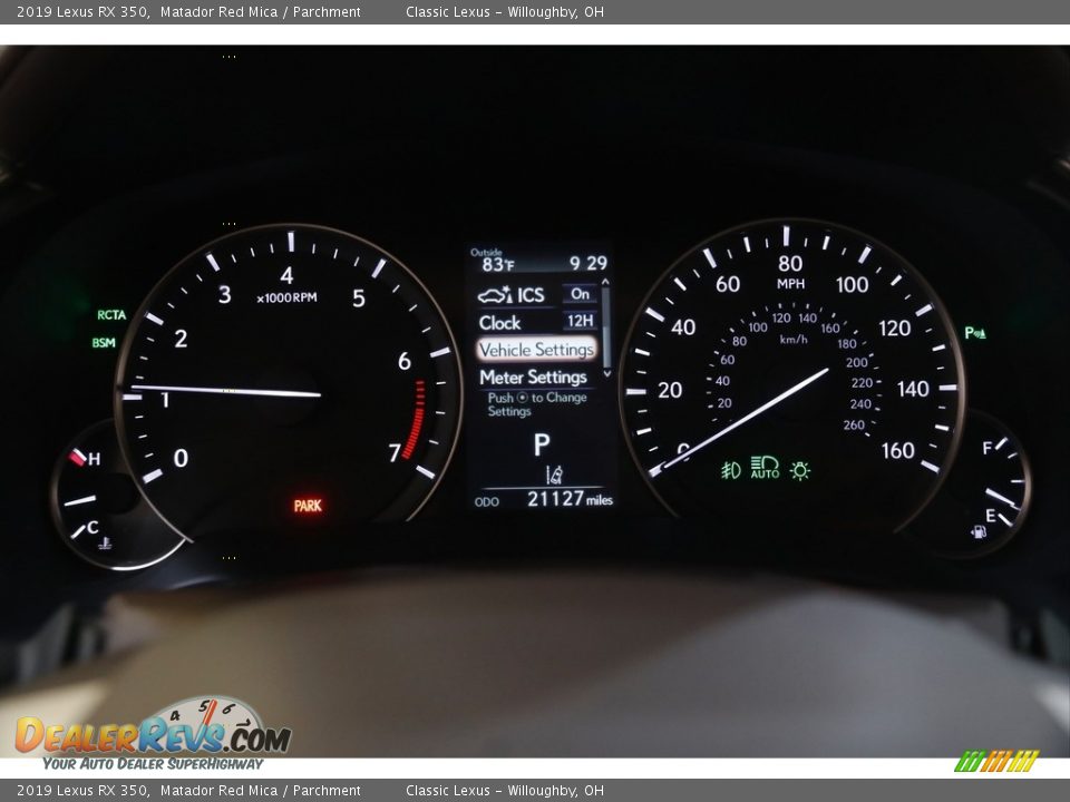 2019 Lexus RX 350 Gauges Photo #8