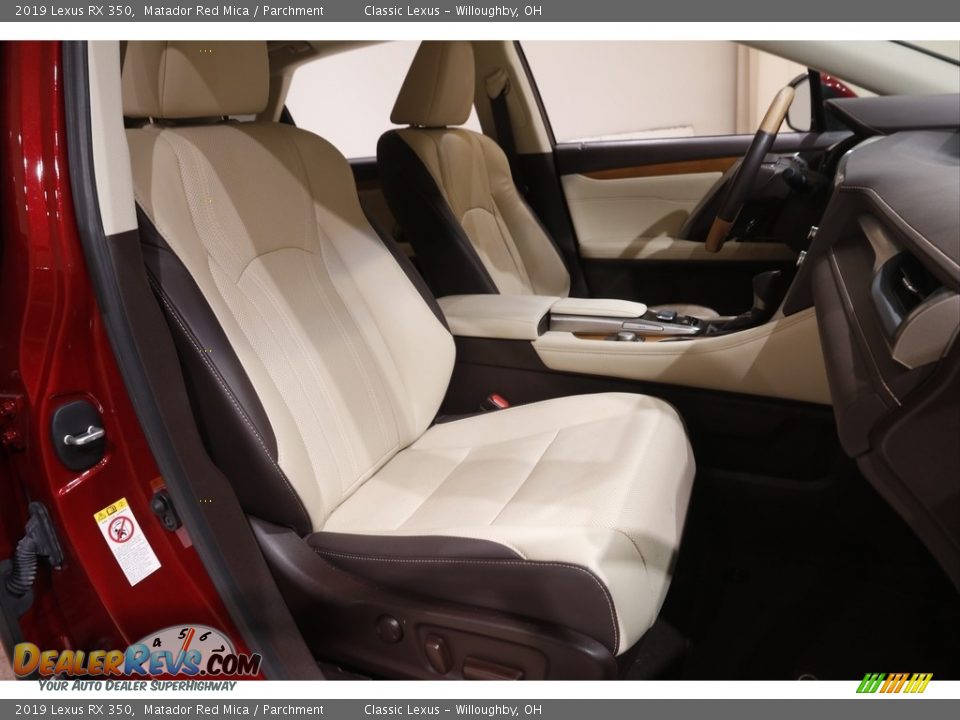 Front Seat of 2019 Lexus RX 350 Photo #19