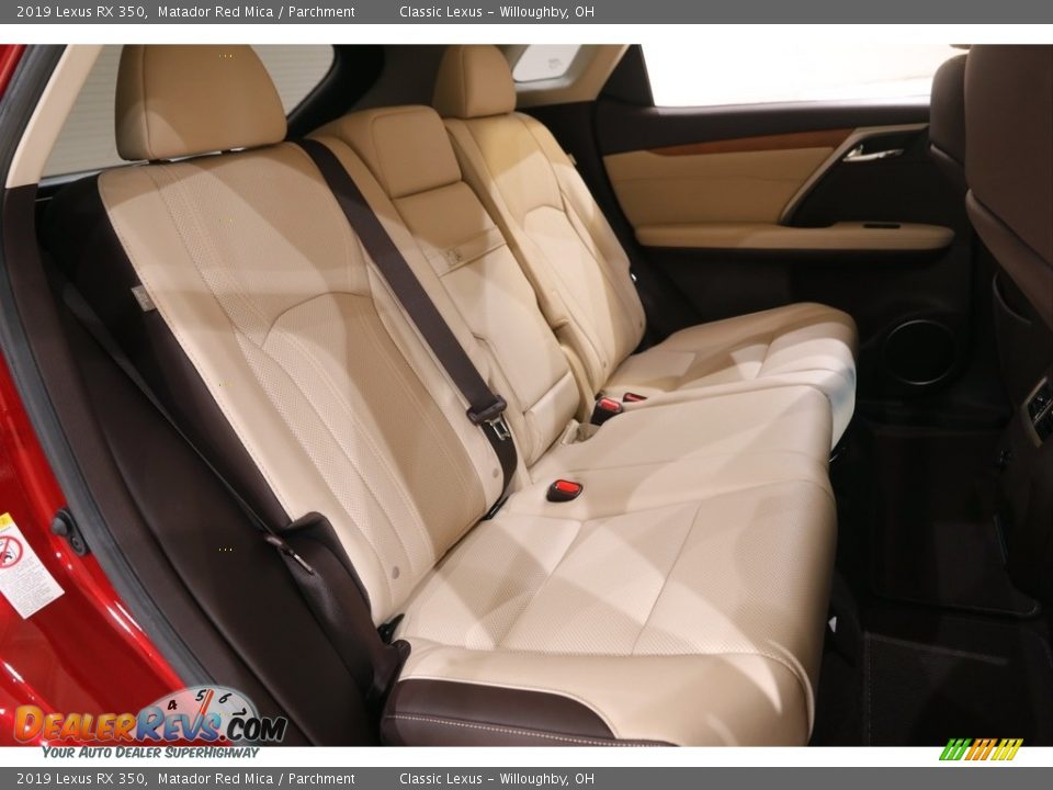 Rear Seat of 2019 Lexus RX 350 Photo #20