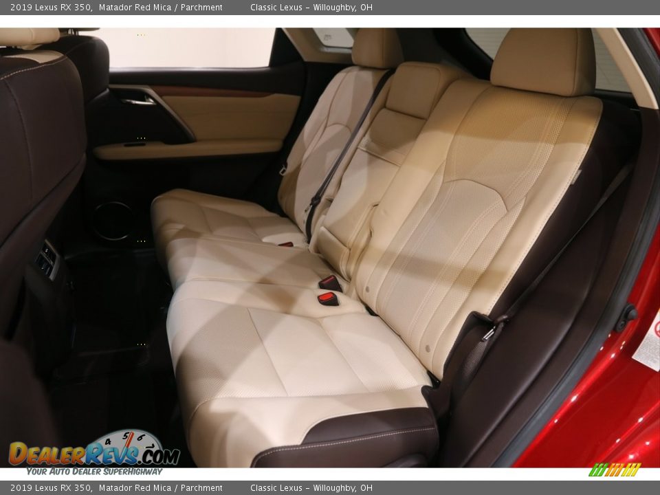 Rear Seat of 2019 Lexus RX 350 Photo #21