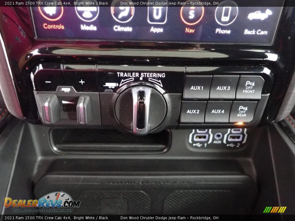 2021 Ram 1500 TRX Crew Cab 4x4 Bright White / Black Photo #25