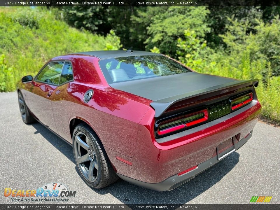 2022 Dodge Challenger SRT Hellcat Redeye Octane Red Pearl / Black Photo #7