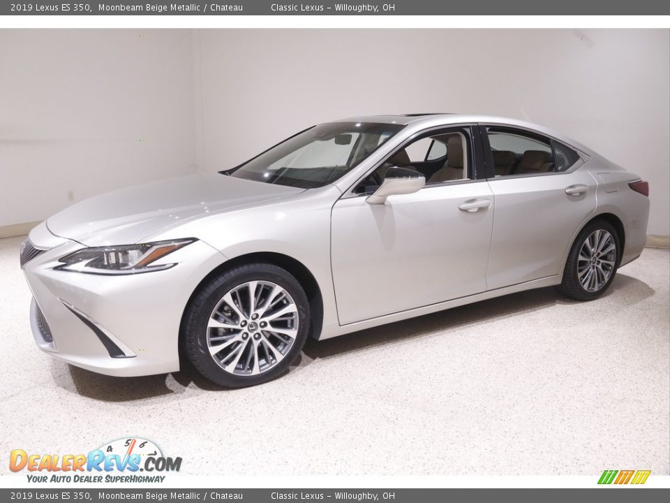 2019 Lexus ES 350 Moonbeam Beige Metallic / Chateau Photo #3