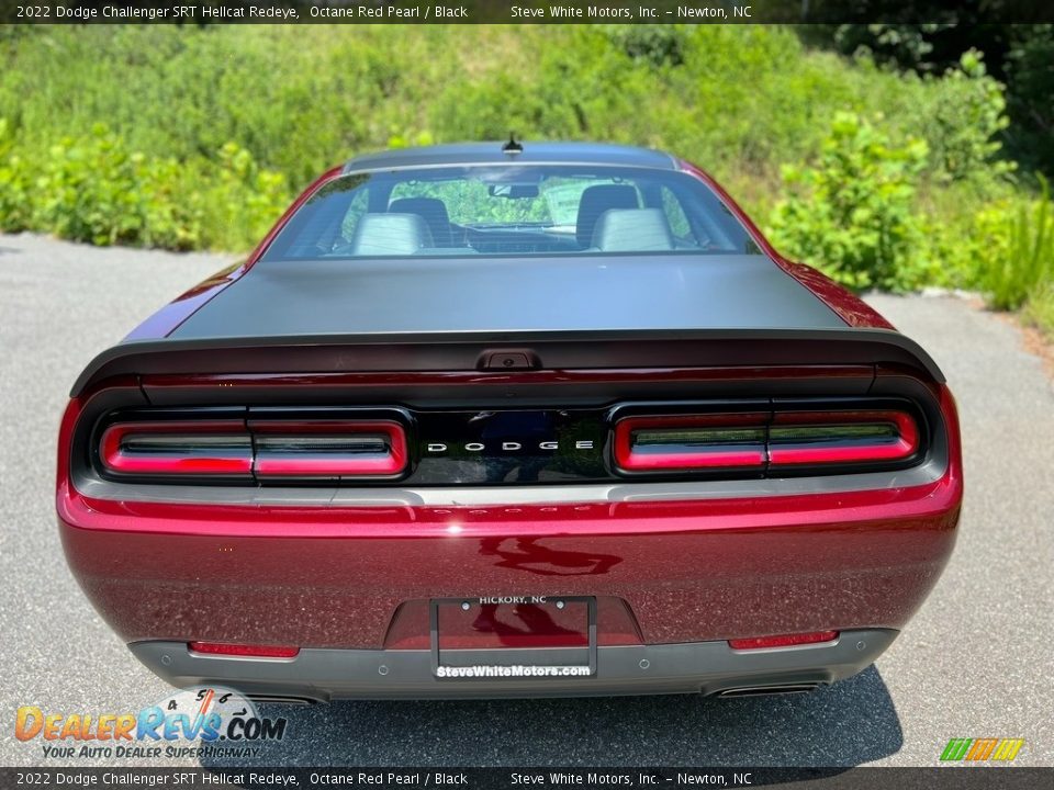 2022 Dodge Challenger SRT Hellcat Redeye Octane Red Pearl / Black Photo #8