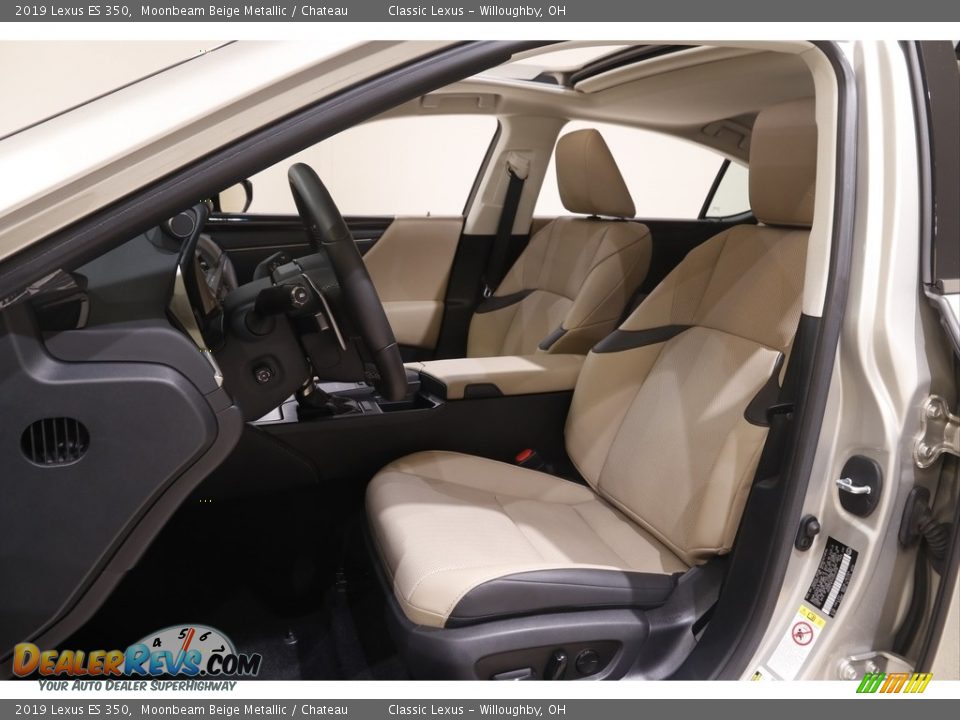 2019 Lexus ES 350 Moonbeam Beige Metallic / Chateau Photo #5