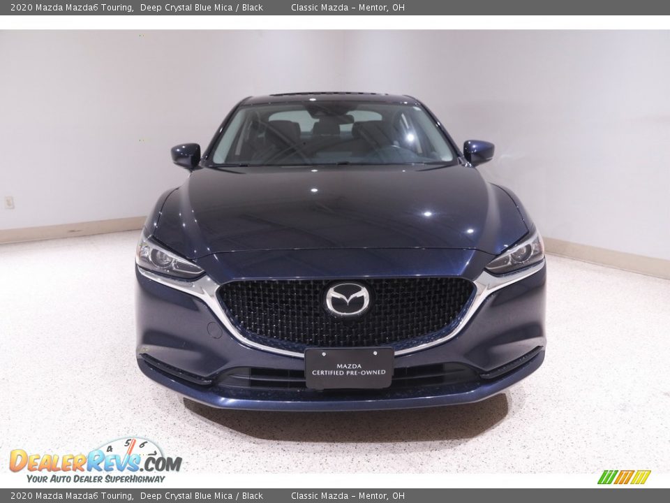 2020 Mazda Mazda6 Touring Deep Crystal Blue Mica / Black Photo #2