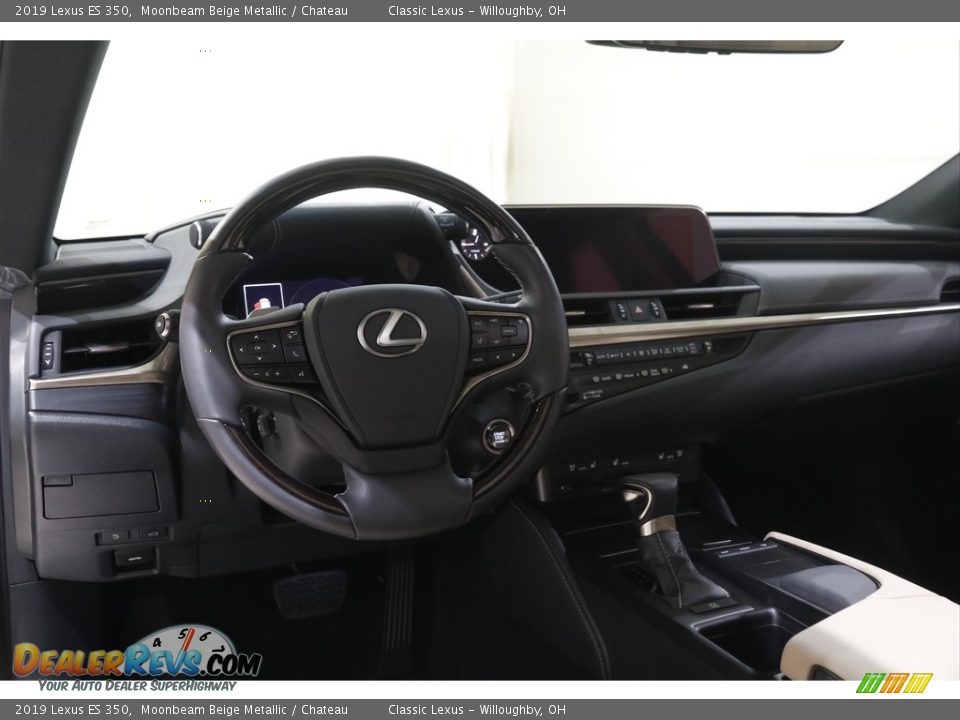 2019 Lexus ES 350 Moonbeam Beige Metallic / Chateau Photo #6