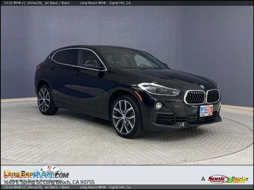 2019 BMW X2 xDrive28i Jet Black / Black Photo #1