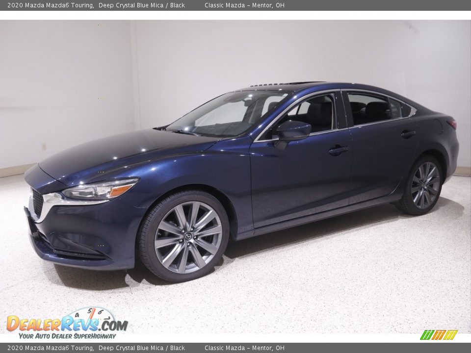 2020 Mazda Mazda6 Touring Deep Crystal Blue Mica / Black Photo #3