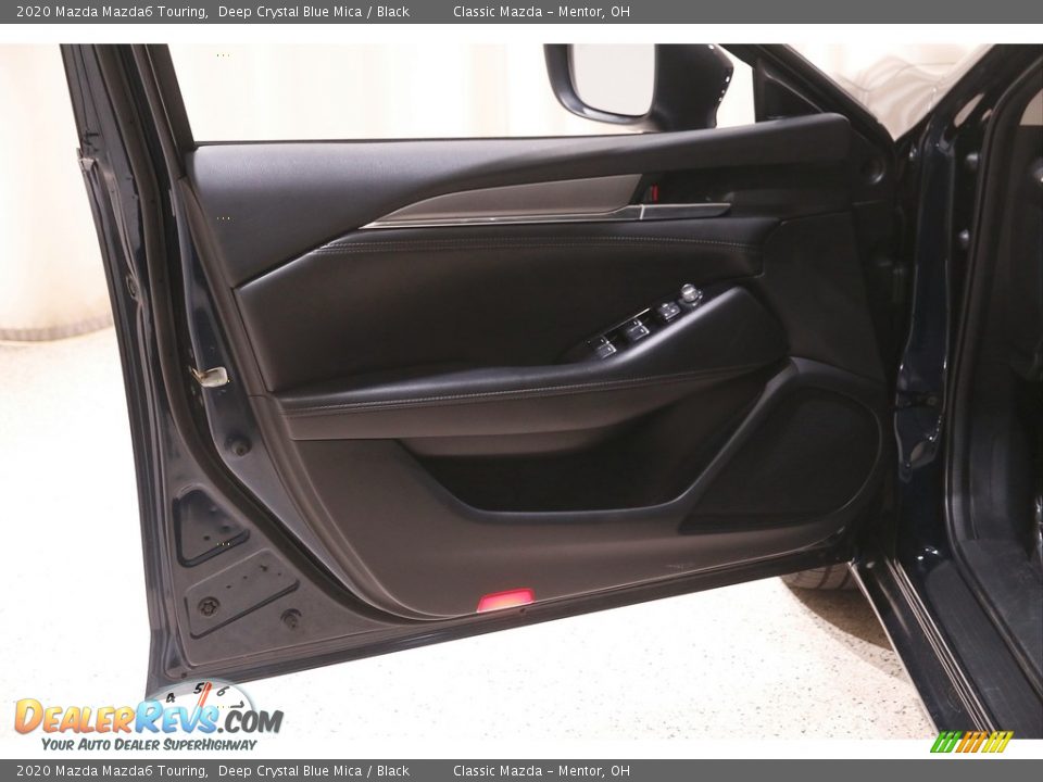 2020 Mazda Mazda6 Touring Deep Crystal Blue Mica / Black Photo #4