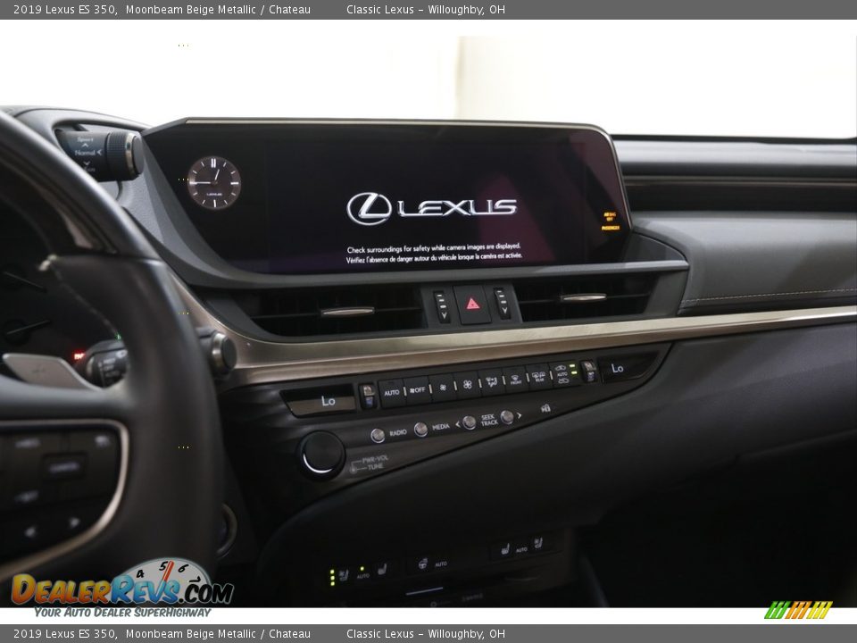 2019 Lexus ES 350 Moonbeam Beige Metallic / Chateau Photo #9