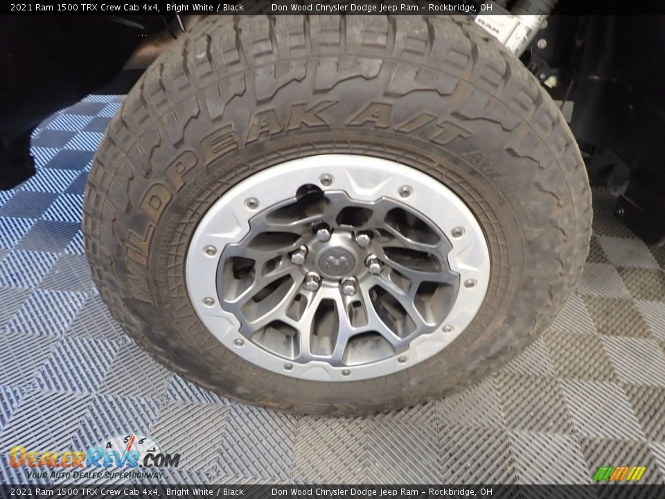 2021 Ram 1500 TRX Crew Cab 4x4 Bright White / Black Photo #35