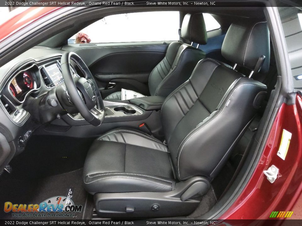 Black Interior - 2022 Dodge Challenger SRT Hellcat Redeye Photo #13