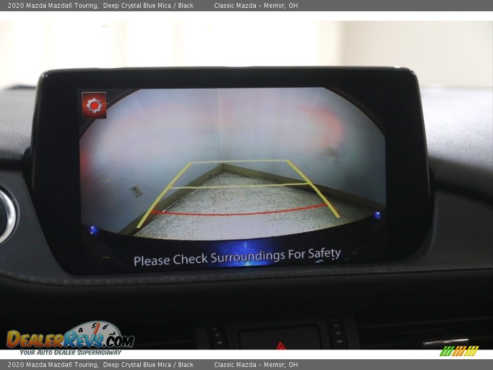 2020 Mazda Mazda6 Touring Deep Crystal Blue Mica / Black Photo #13