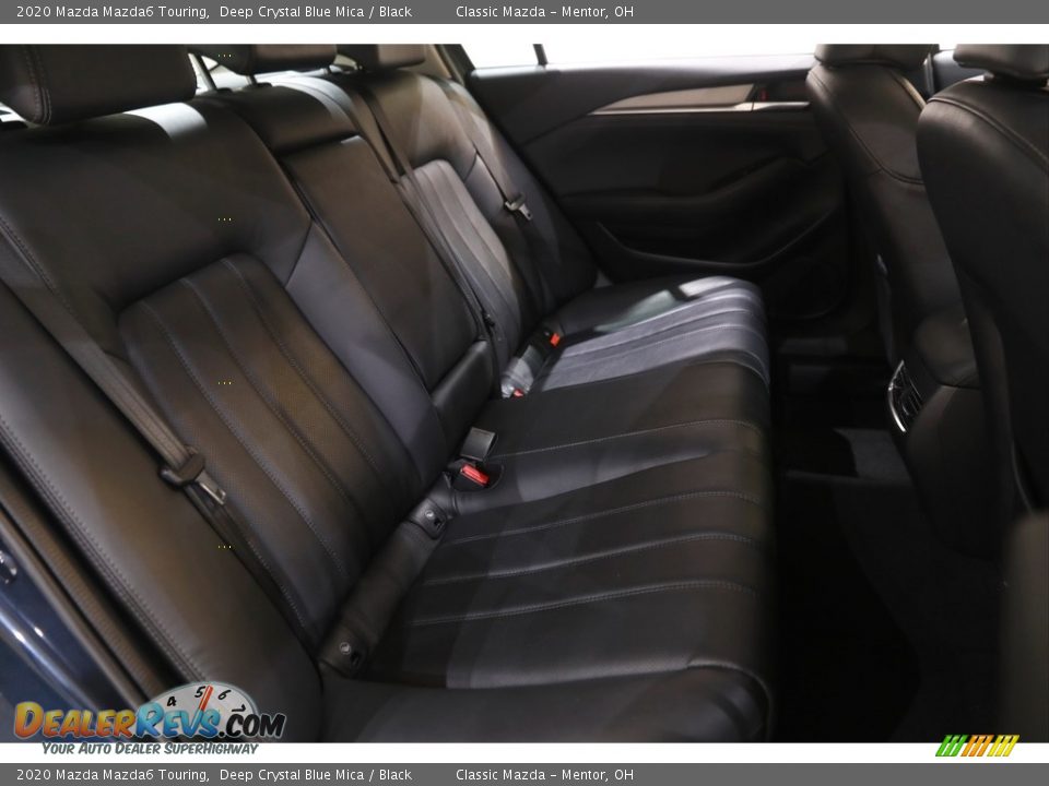 2020 Mazda Mazda6 Touring Deep Crystal Blue Mica / Black Photo #17