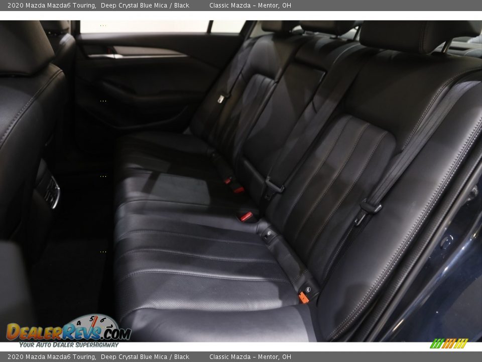 2020 Mazda Mazda6 Touring Deep Crystal Blue Mica / Black Photo #18