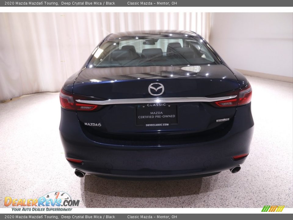 2020 Mazda Mazda6 Touring Deep Crystal Blue Mica / Black Photo #19