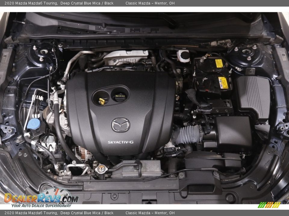 2020 Mazda Mazda6 Touring Deep Crystal Blue Mica / Black Photo #20