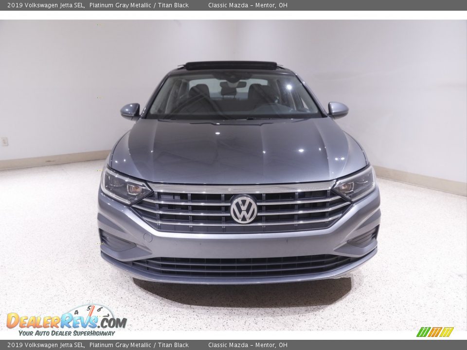 2019 Volkswagen Jetta SEL Platinum Gray Metallic / Titan Black Photo #2