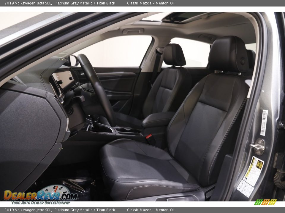 2019 Volkswagen Jetta SEL Platinum Gray Metallic / Titan Black Photo #5