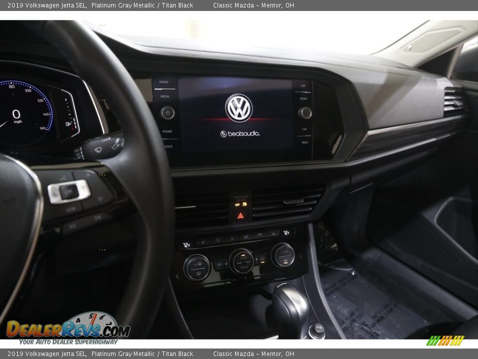 2019 Volkswagen Jetta SEL Platinum Gray Metallic / Titan Black Photo #10
