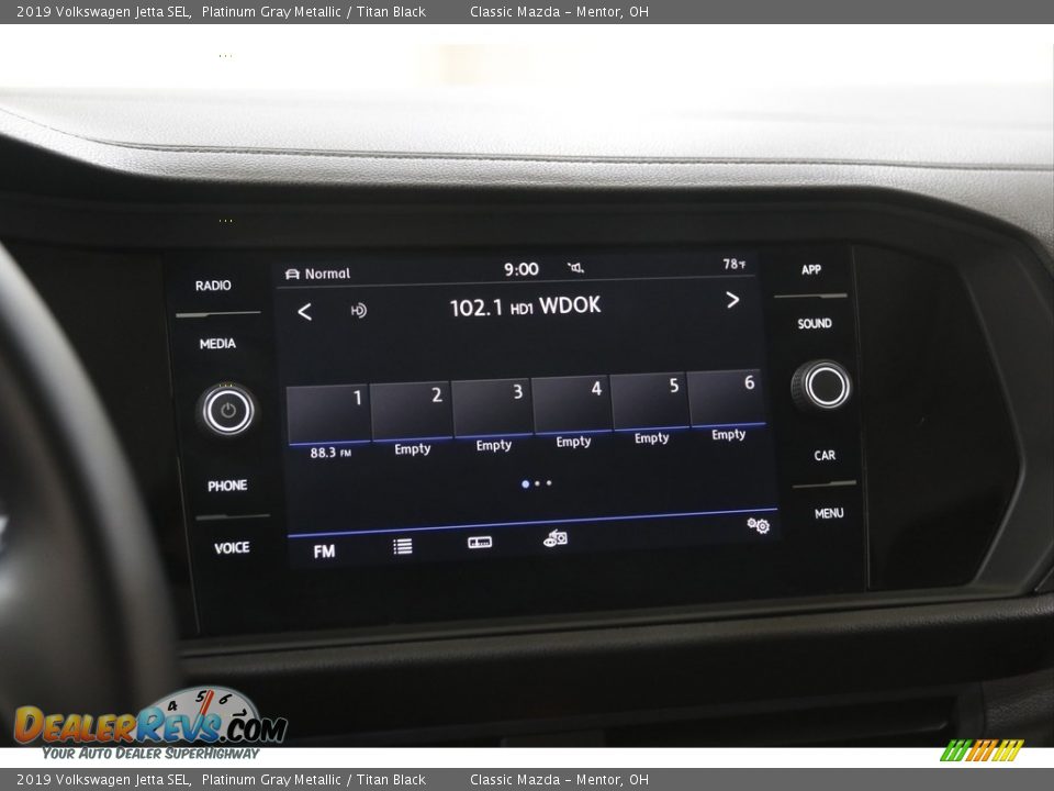 2019 Volkswagen Jetta SEL Platinum Gray Metallic / Titan Black Photo #11