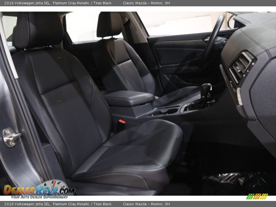 2019 Volkswagen Jetta SEL Platinum Gray Metallic / Titan Black Photo #16