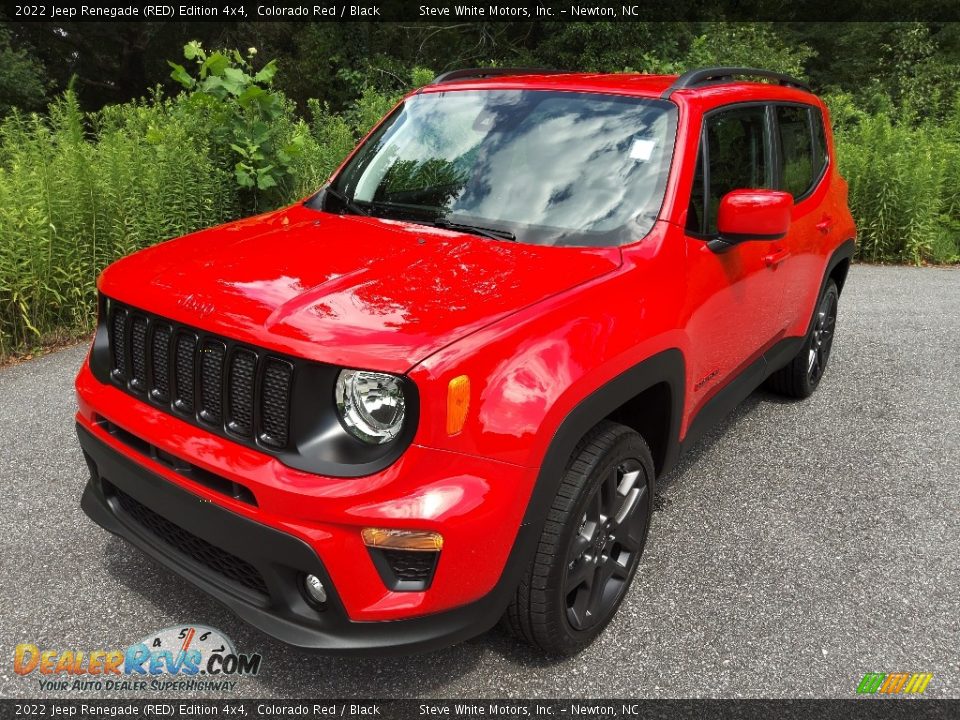 2022 Jeep Renegade (RED) Edition 4x4 Colorado Red / Black Photo #2