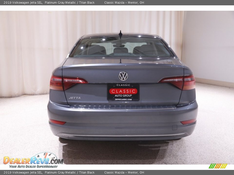 2019 Volkswagen Jetta SEL Platinum Gray Metallic / Titan Black Photo #19