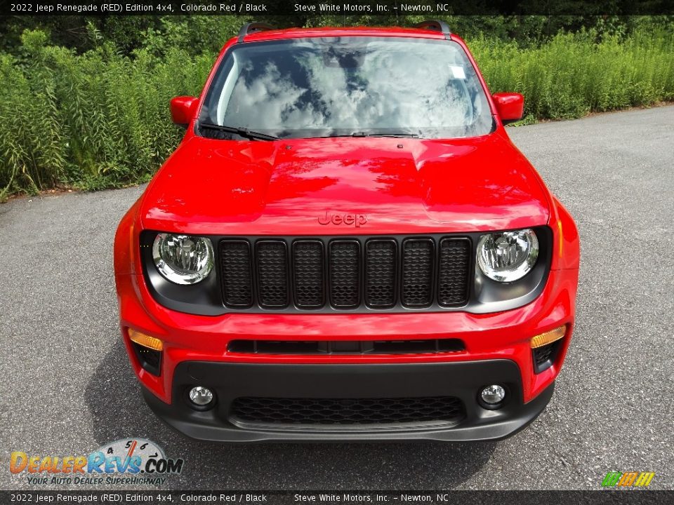 2022 Jeep Renegade (RED) Edition 4x4 Colorado Red / Black Photo #3