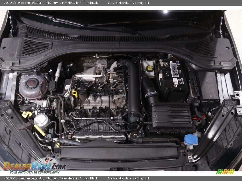2019 Volkswagen Jetta SEL Platinum Gray Metallic / Titan Black Photo #20