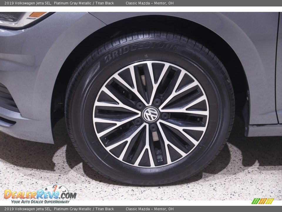 2019 Volkswagen Jetta SEL Platinum Gray Metallic / Titan Black Photo #21
