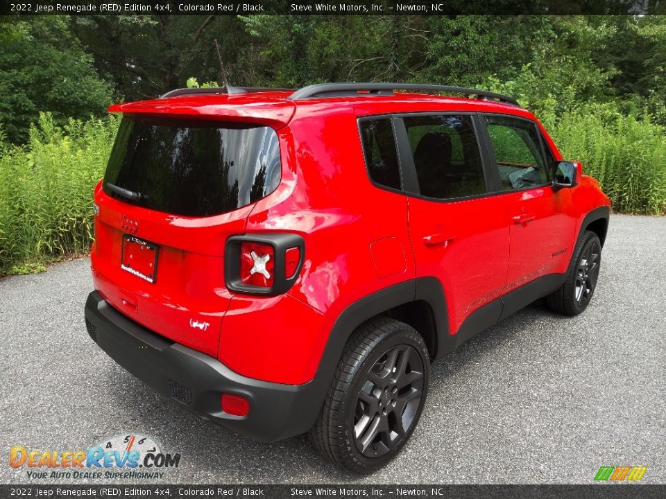 2022 Jeep Renegade (RED) Edition 4x4 Colorado Red / Black Photo #6
