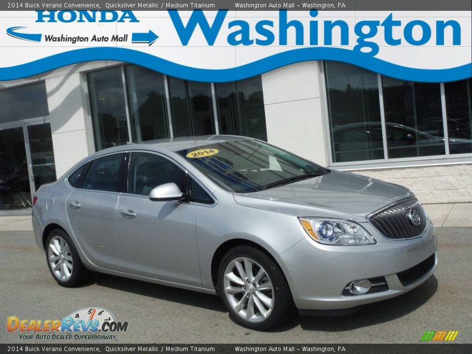 2014 Buick Verano Convenience Quicksilver Metallic / Medium Titanium Photo #1