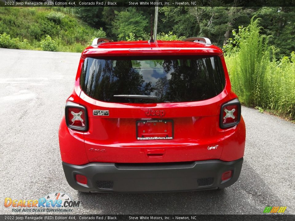 2022 Jeep Renegade (RED) Edition 4x4 Colorado Red / Black Photo #7