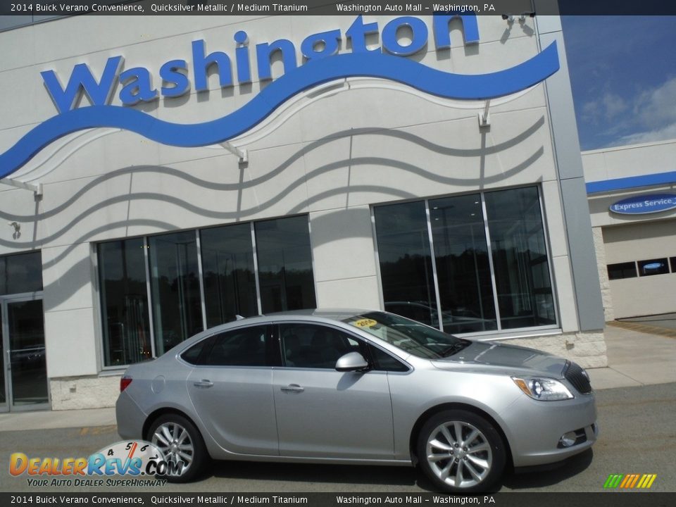 2014 Buick Verano Convenience Quicksilver Metallic / Medium Titanium Photo #2