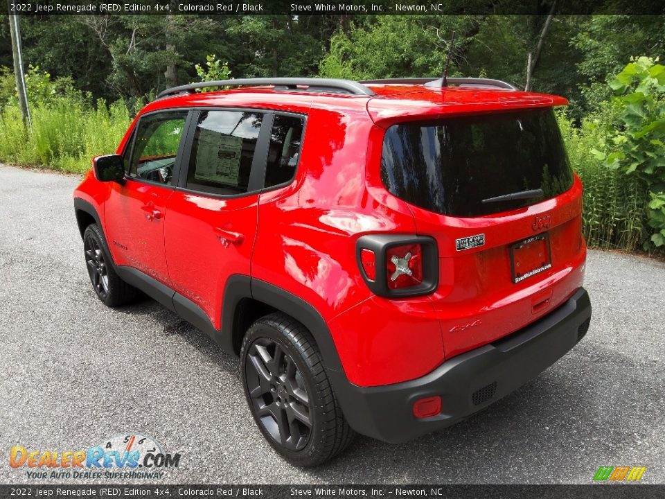 2022 Jeep Renegade (RED) Edition 4x4 Colorado Red / Black Photo #8