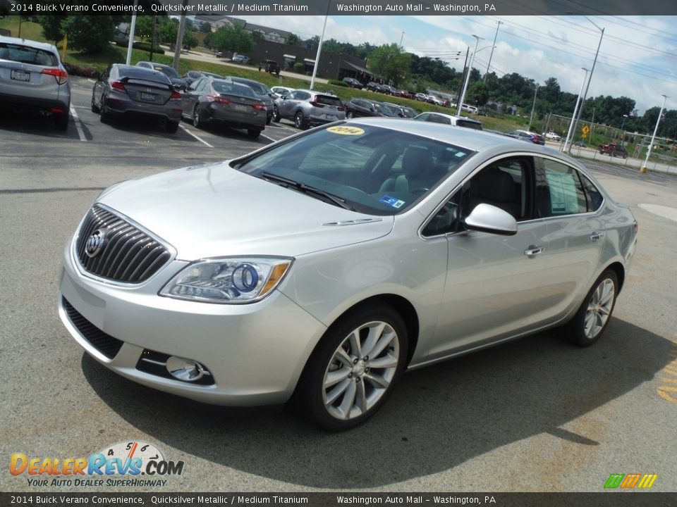 2014 Buick Verano Convenience Quicksilver Metallic / Medium Titanium Photo #5