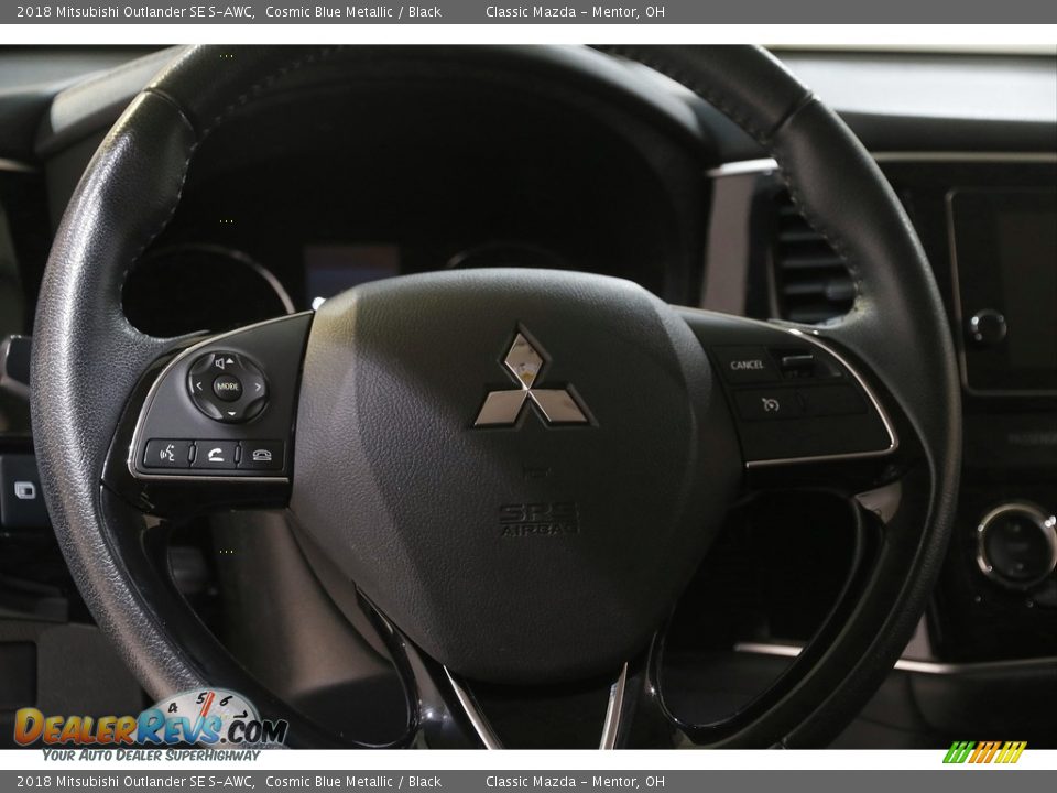 2018 Mitsubishi Outlander SE S-AWC Cosmic Blue Metallic / Black Photo #7