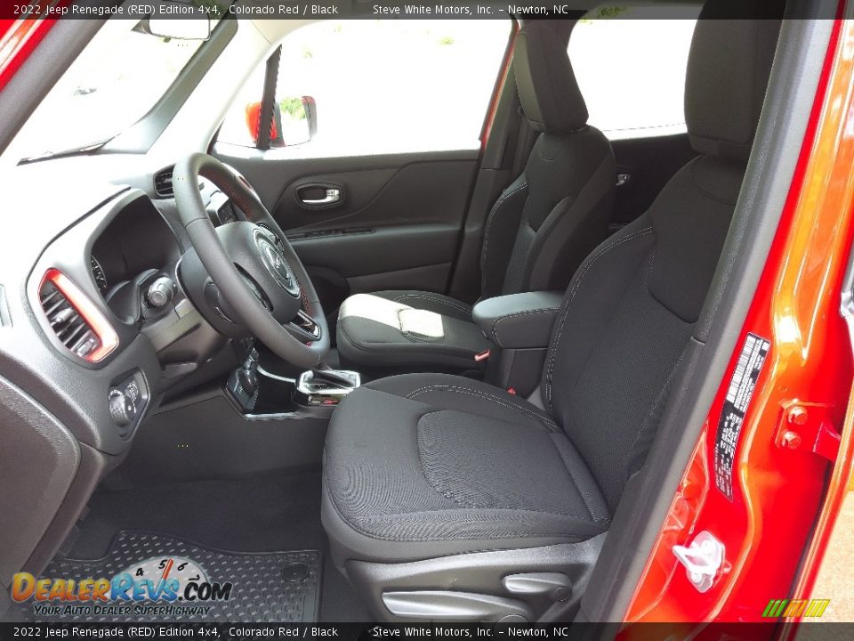 Front Seat of 2022 Jeep Renegade (RED) Edition 4x4 Photo #10