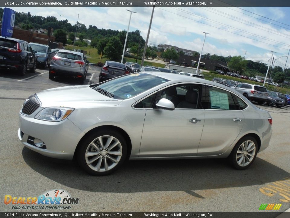 2014 Buick Verano Convenience Quicksilver Metallic / Medium Titanium Photo #6