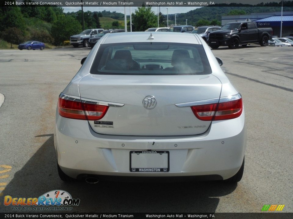 2014 Buick Verano Convenience Quicksilver Metallic / Medium Titanium Photo #7