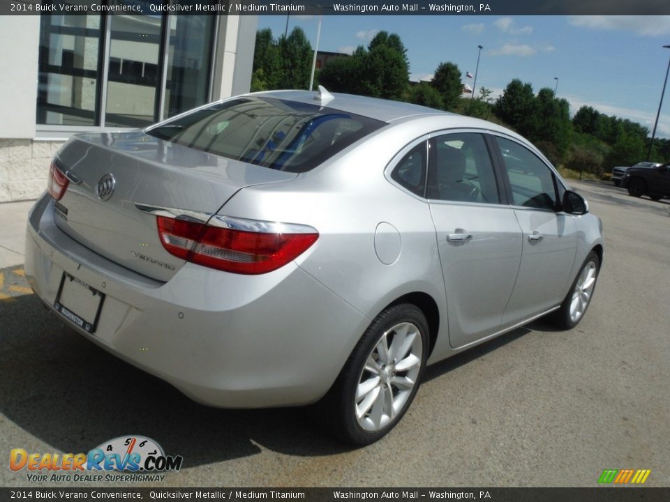 2014 Buick Verano Convenience Quicksilver Metallic / Medium Titanium Photo #8