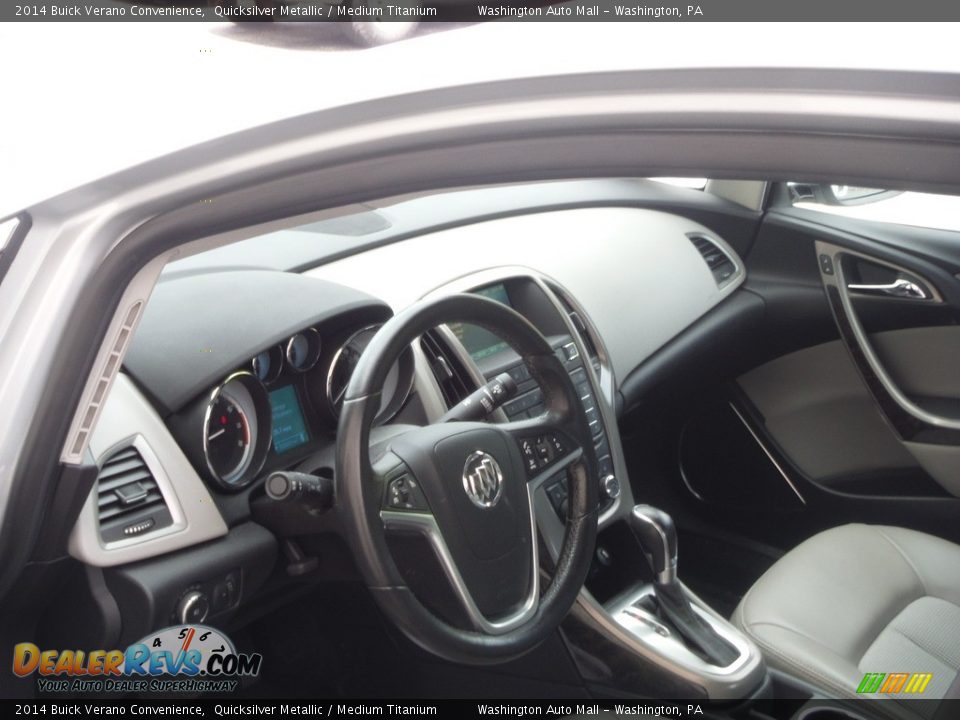 2014 Buick Verano Convenience Quicksilver Metallic / Medium Titanium Photo #10