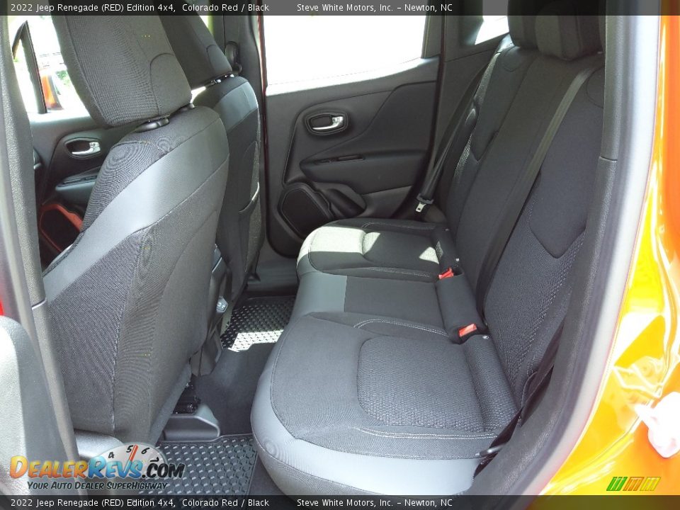 Rear Seat of 2022 Jeep Renegade (RED) Edition 4x4 Photo #13