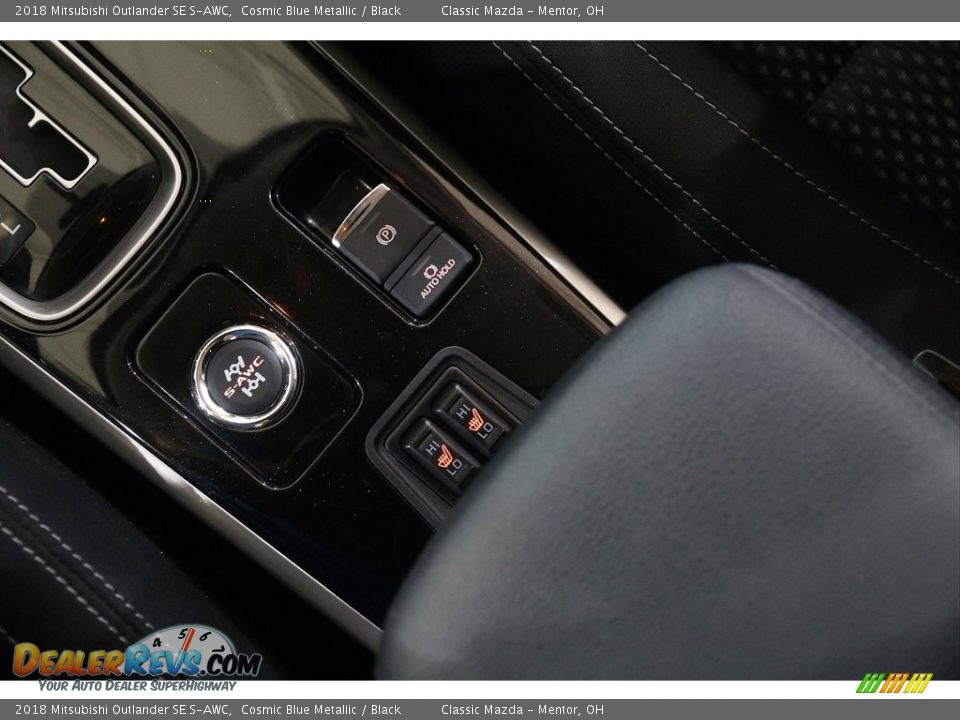 2018 Mitsubishi Outlander SE S-AWC Cosmic Blue Metallic / Black Photo #14