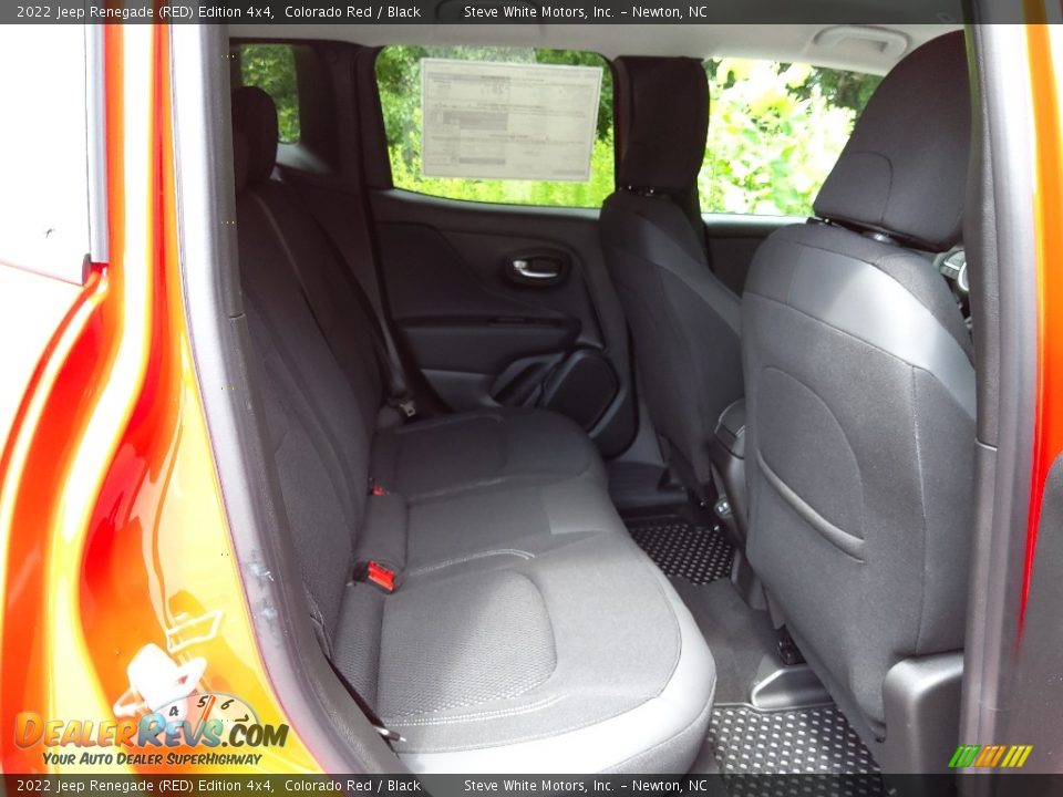 Rear Seat of 2022 Jeep Renegade (RED) Edition 4x4 Photo #15