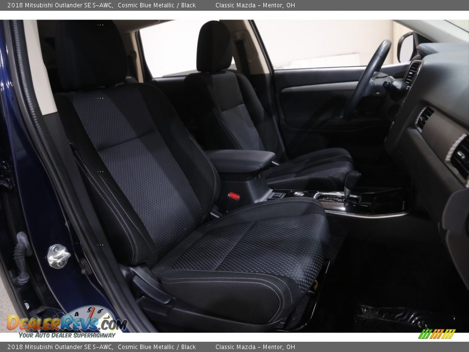 2018 Mitsubishi Outlander SE S-AWC Cosmic Blue Metallic / Black Photo #15